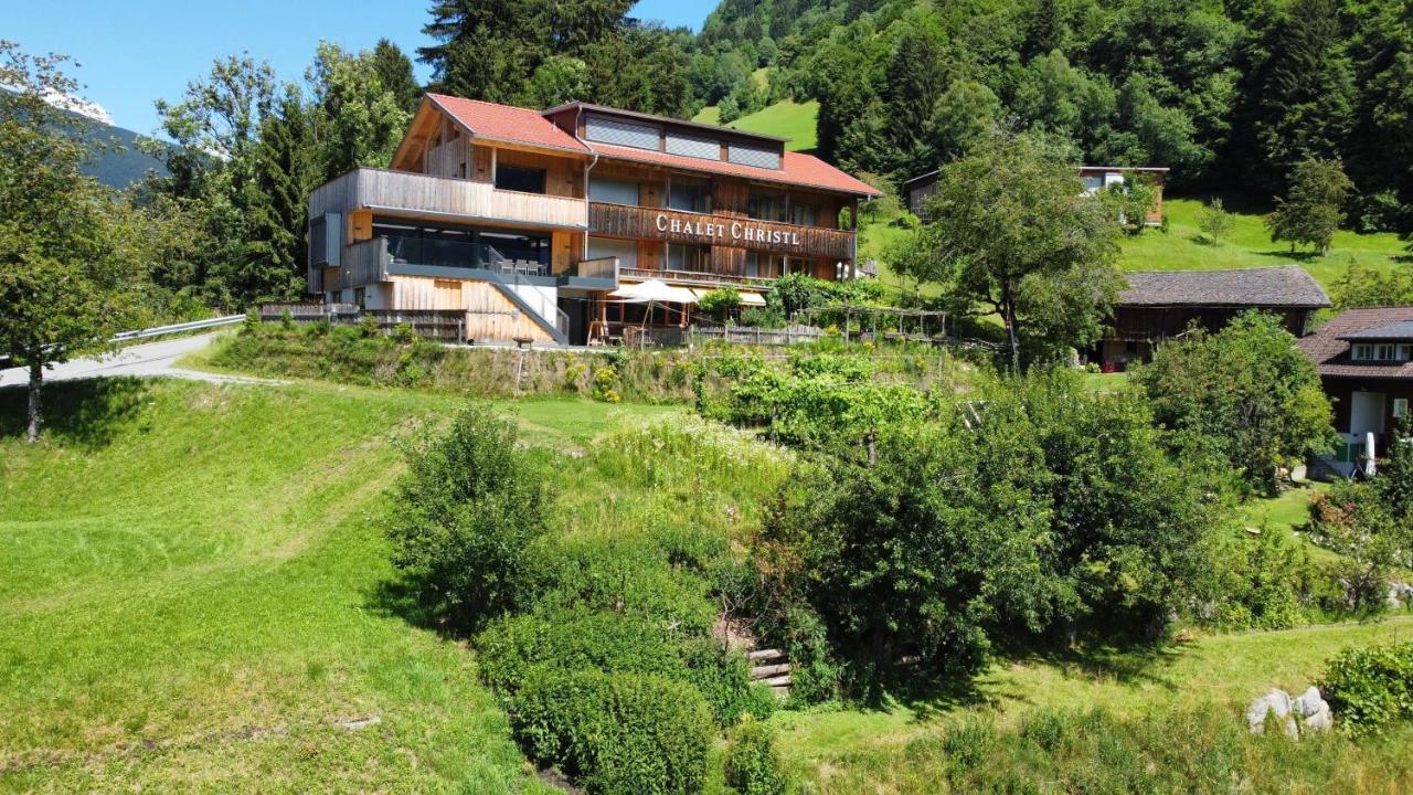 Chalet Christl Panorama Appartements Шрунс Екстер'єр фото