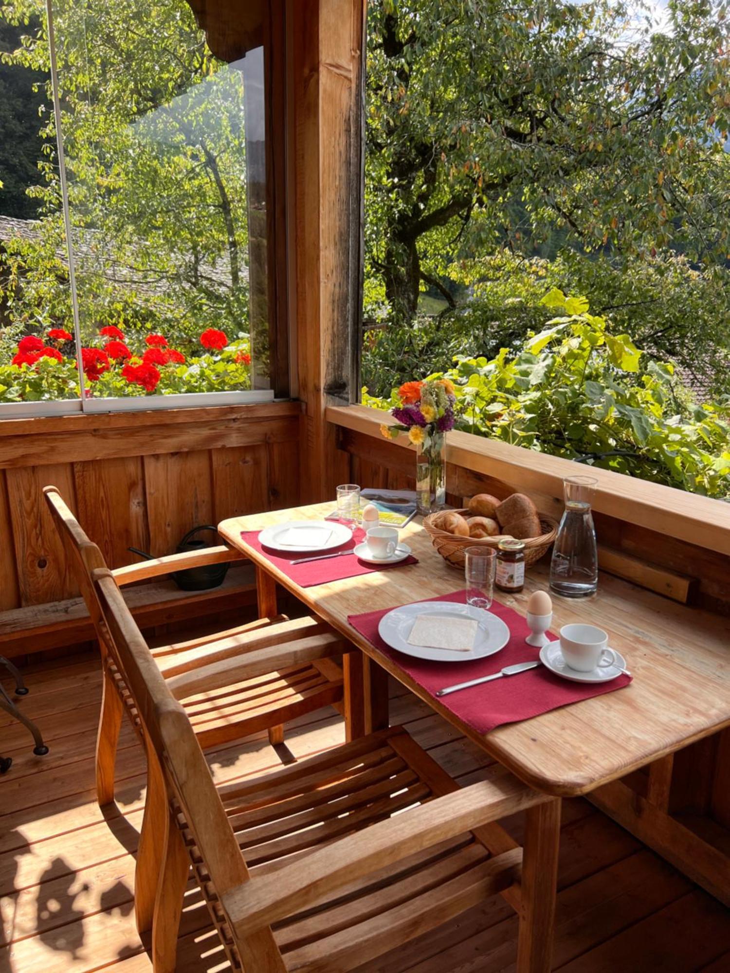 Chalet Christl Panorama Appartements Шрунс Екстер'єр фото
